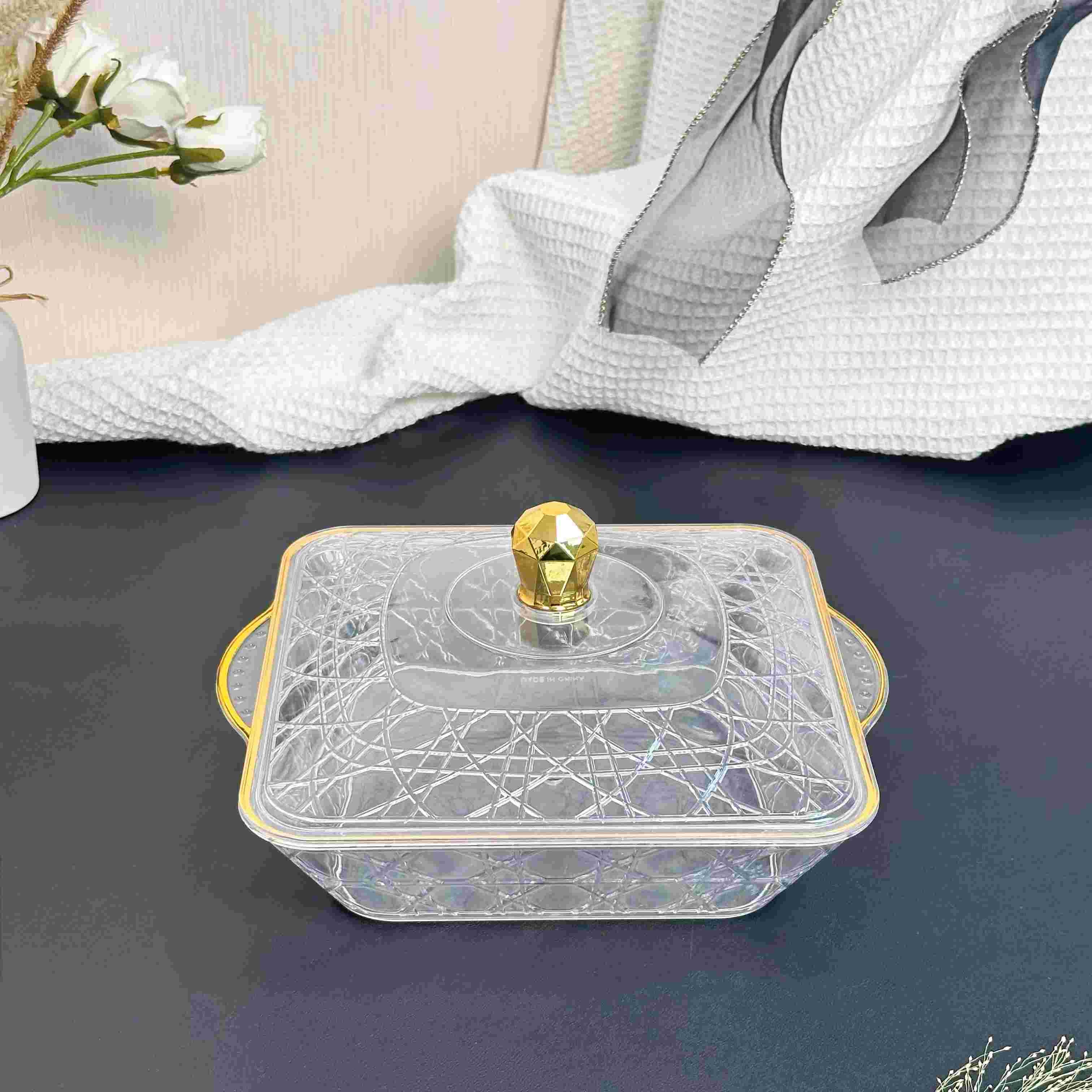 طبق تقديم بسيط متعدد الاستخدام