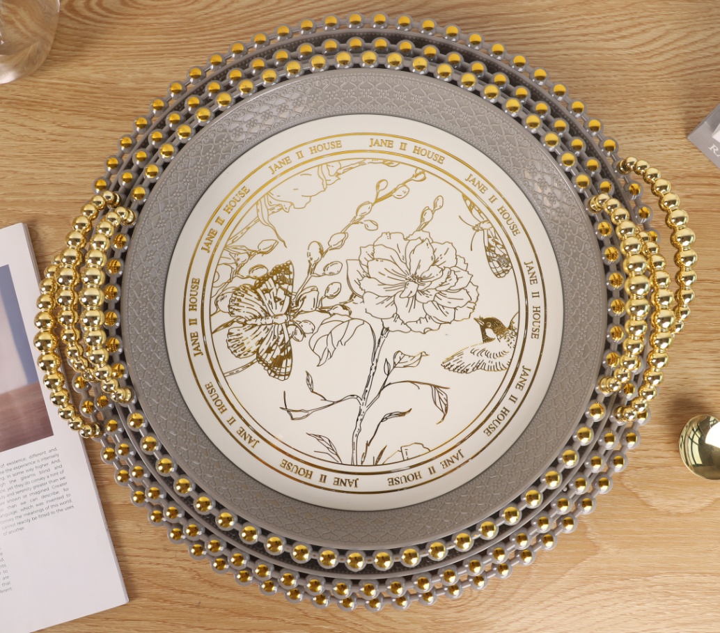 طبق تقديم أنيق للضيافة