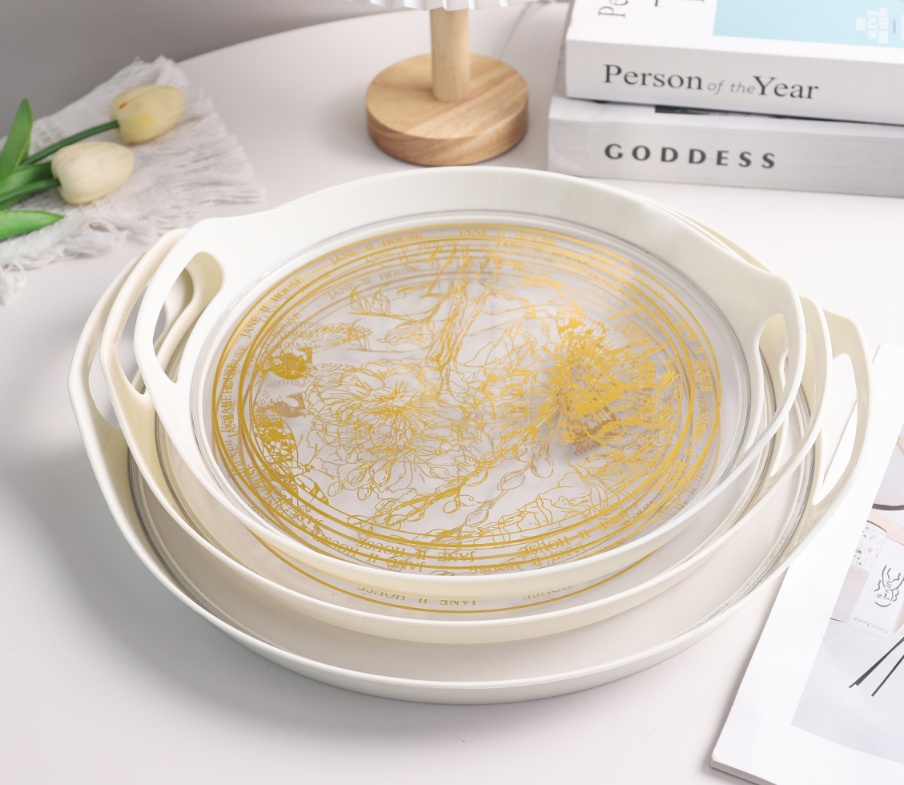 طبق تقديم متعدد الاستخدام