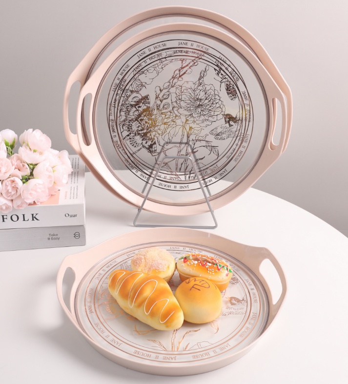 طبق فواكه كبير فاخر للمناسبات