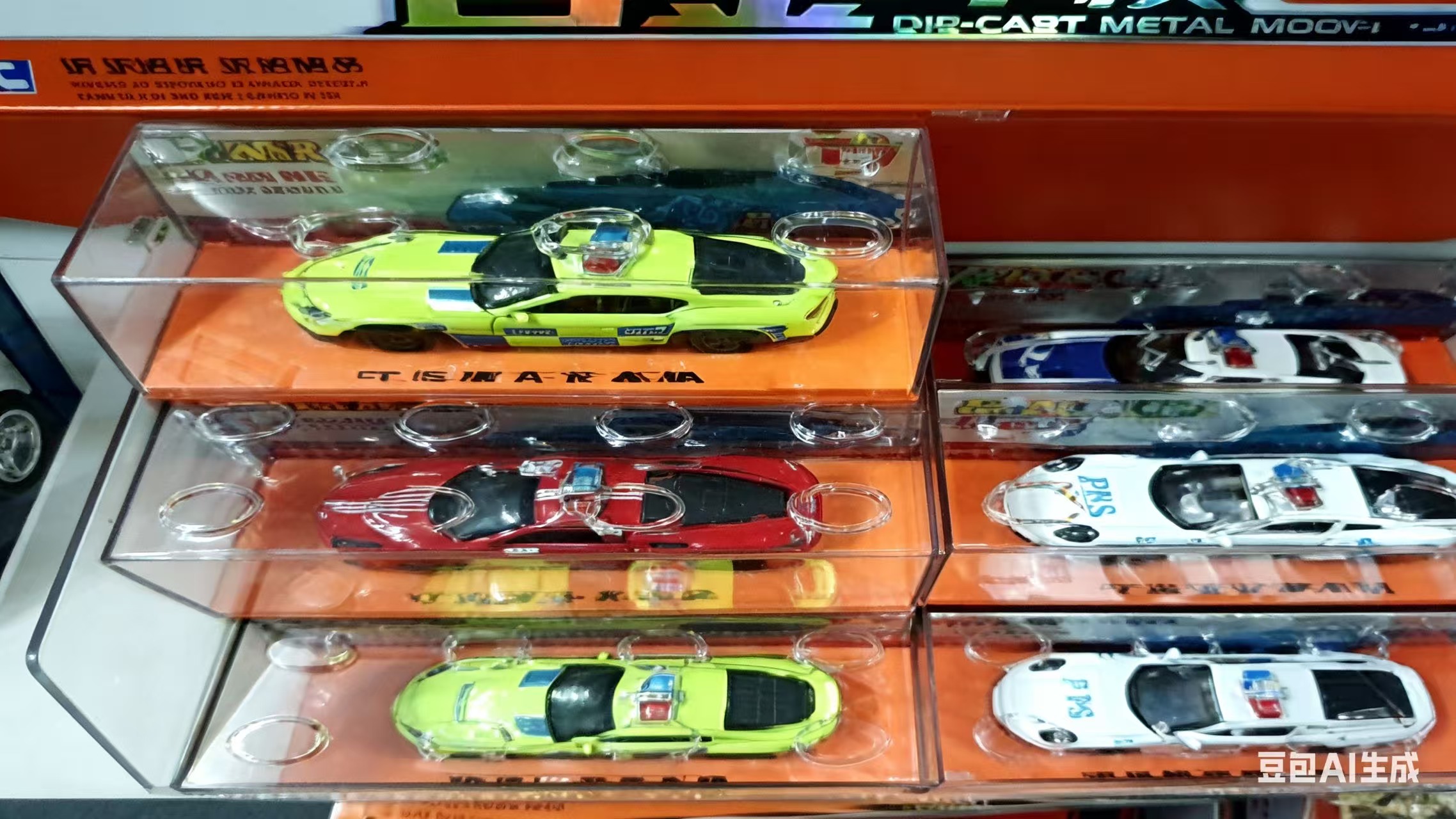 مجموعة سيارات ألعاب مصغرة