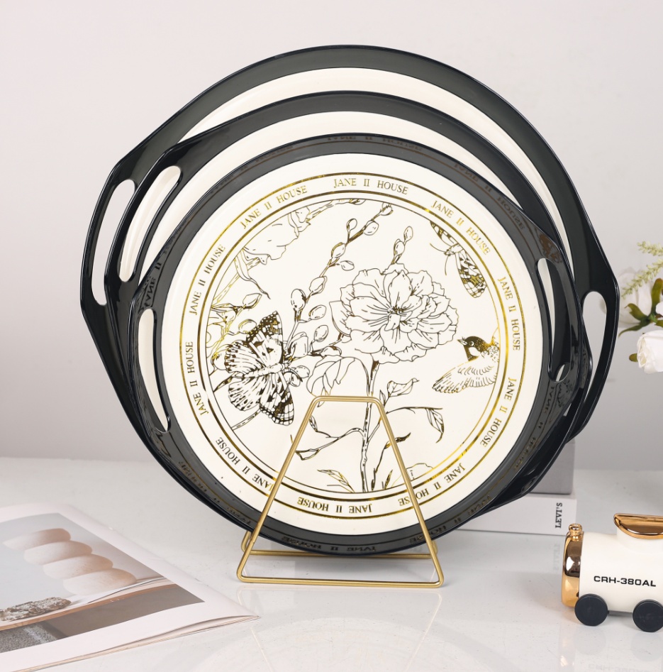 طبق تقديم أنيق للضيافة