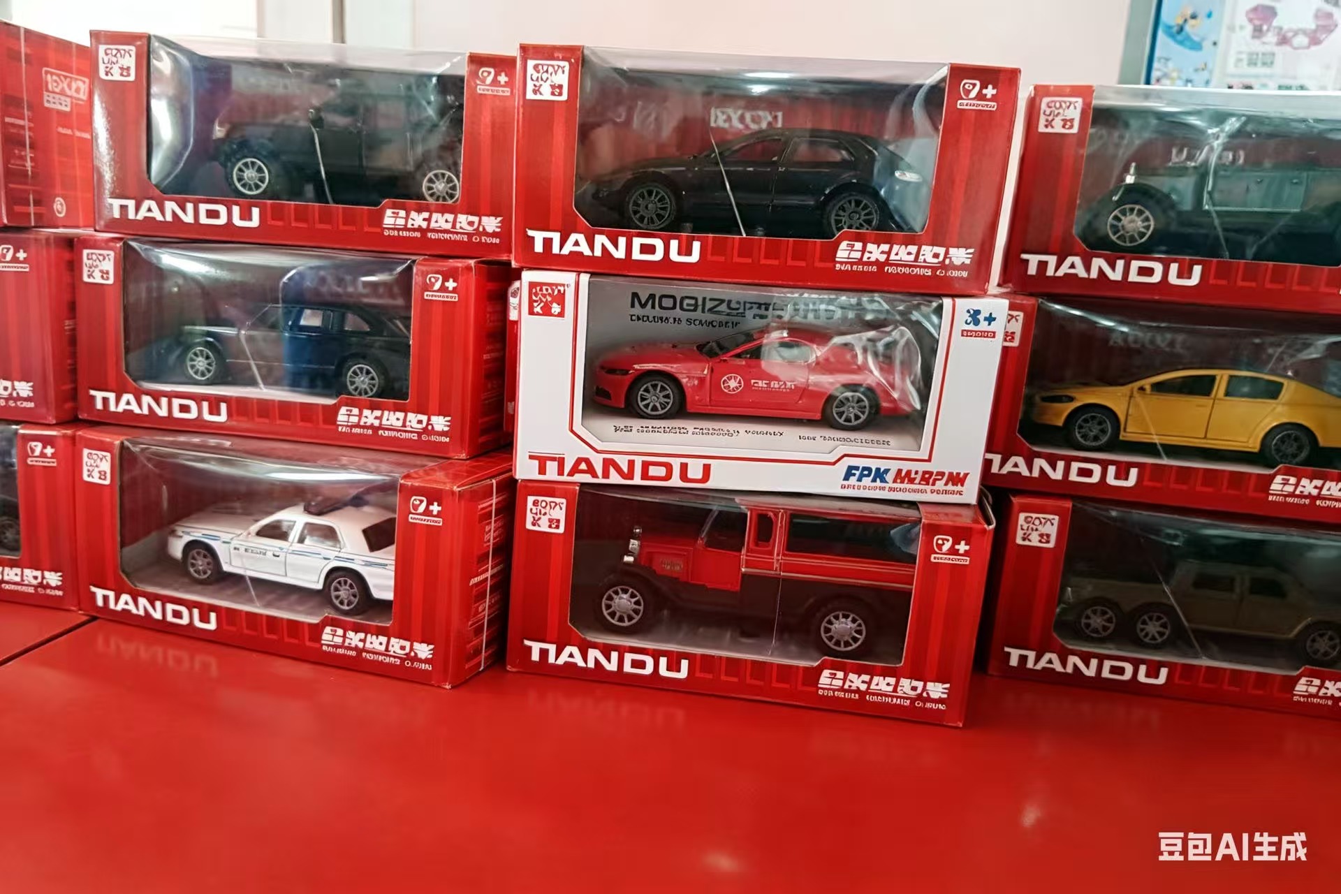 سيارة ألعاب بإضاءة وصوت