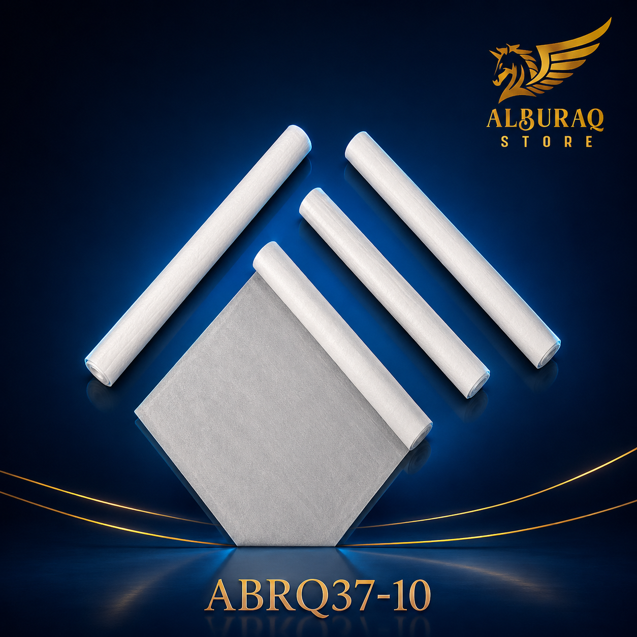 ورق ألمنيوم 30 سم × 5 م سماكة 14 ميكرون