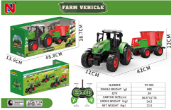 جرار زراعي بالتحكم عن بعد مع خلاطة