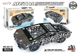 سيارة تسلا معدنية للتركيب