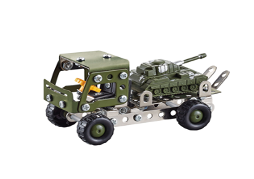 مركبة نقل عسكرية معدنية للتركيب