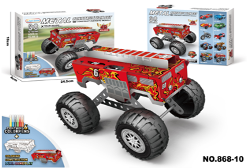 شاحنة مونستر معدنية للتركيب – فاير ترك