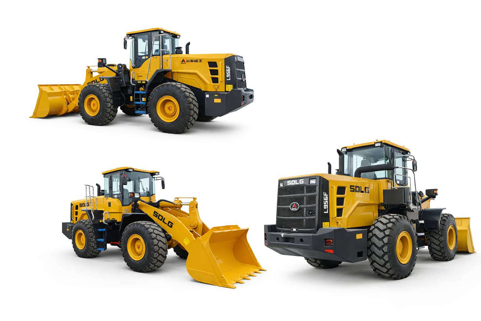 لودر بعجلات SDLG L956F – موديل 2025