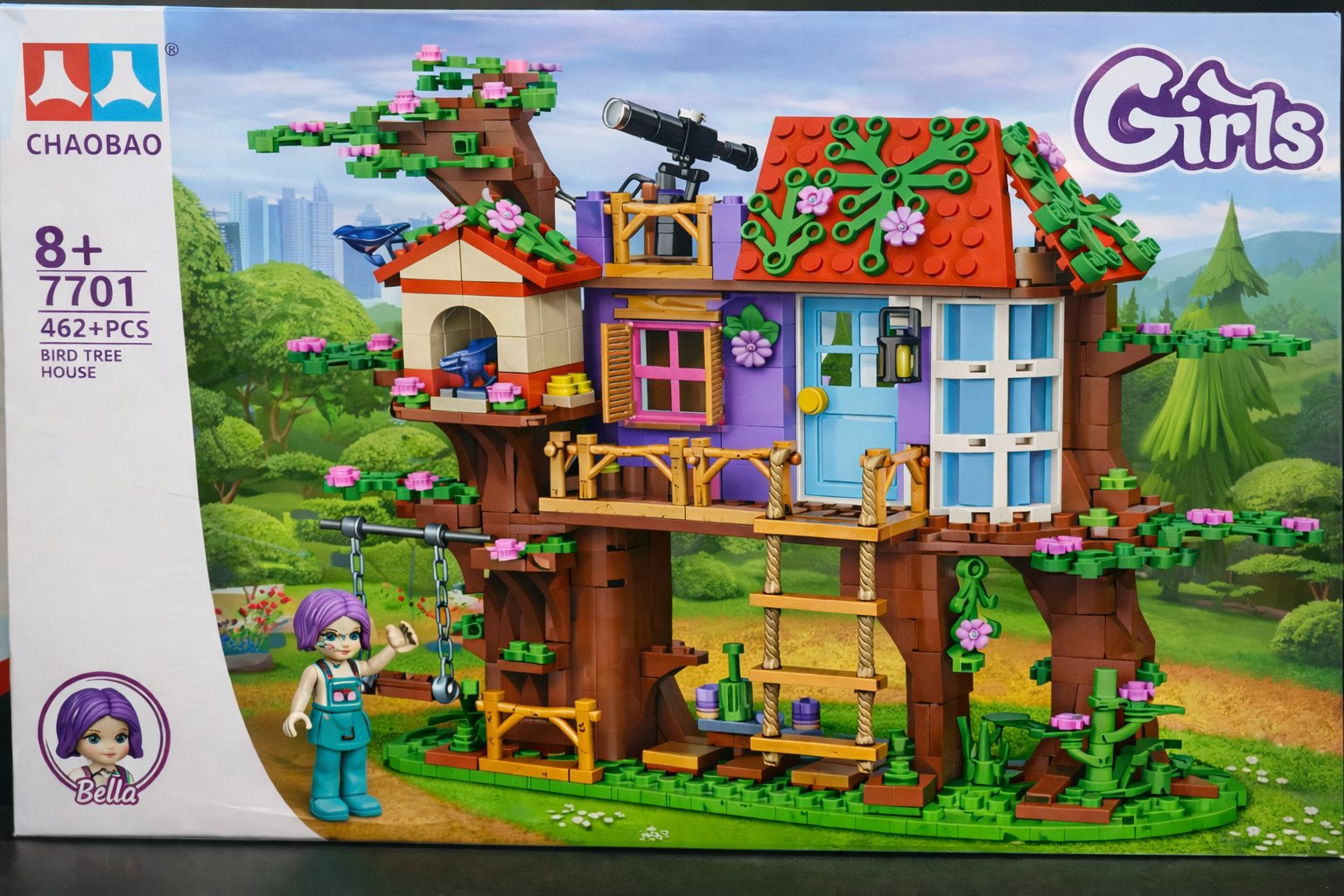 مجموعة كوخ الغابة للبناء