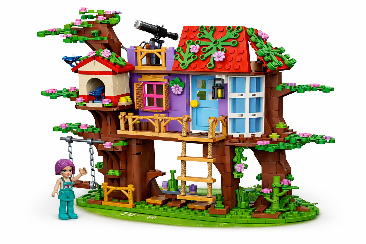 مجموعة كوخ الغابة للبناء